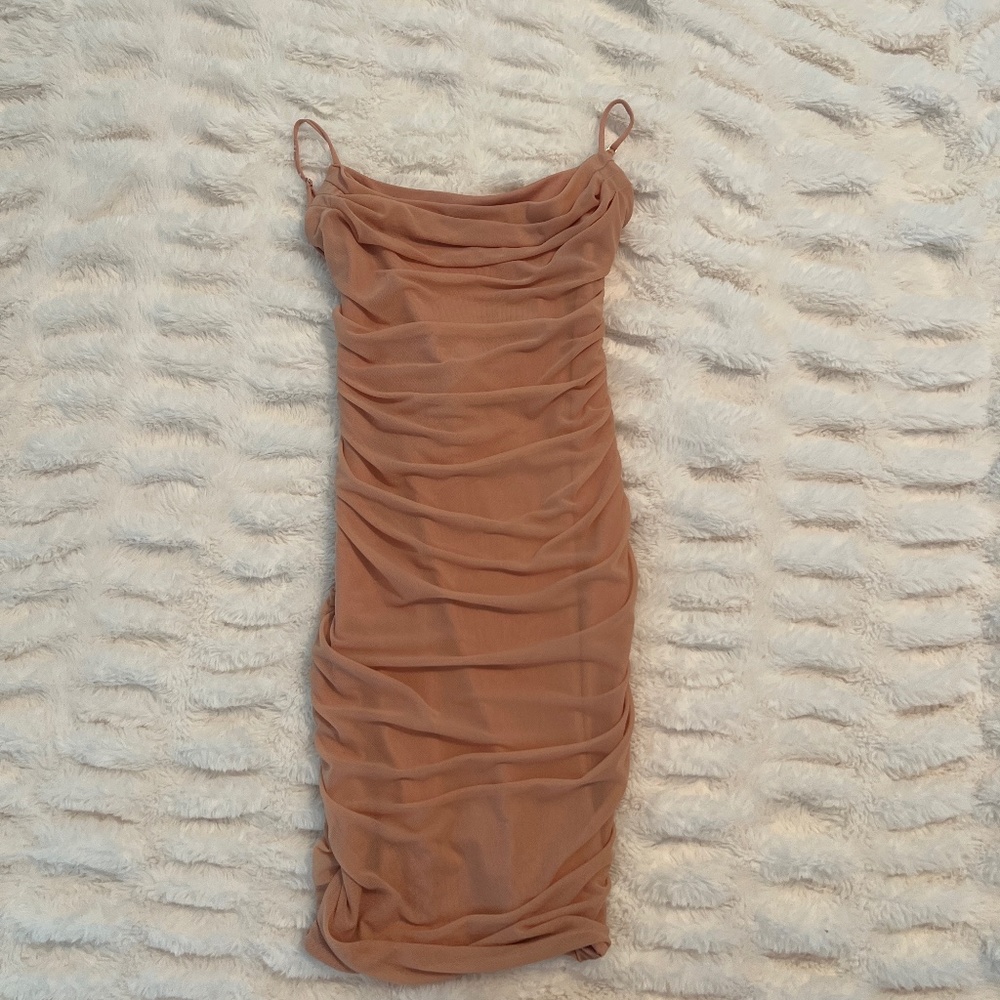 Oh Polly nude dress